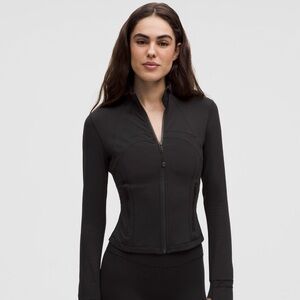 lululemon define cropped jacket nulu in black